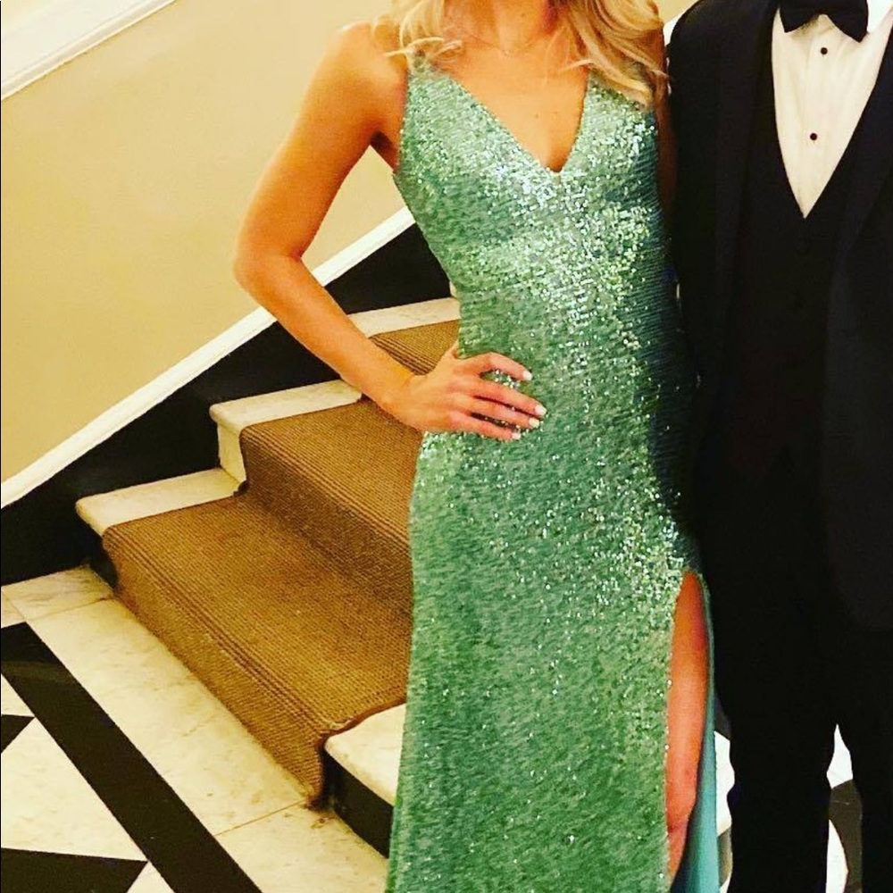 Sequin Gown